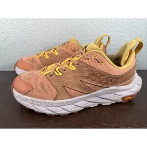 Hoka One One Womens Anacapa breeze Low 1127921 SBAY Amber Yellow Shoes Size 9.5B